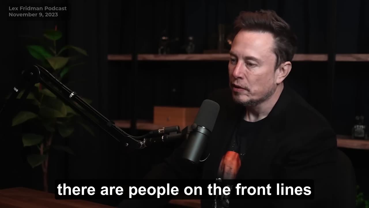 Elon Musk: Most in the West No Longer Understand the True Horrors of War