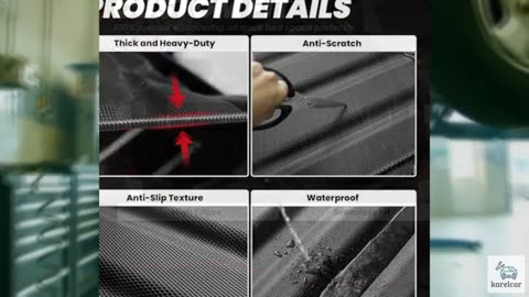 LASFIT 5FT7 Truck Bed Mat for Ram 1500 2009-2025 & RAM 1500 Classic 2019-2024 Sh