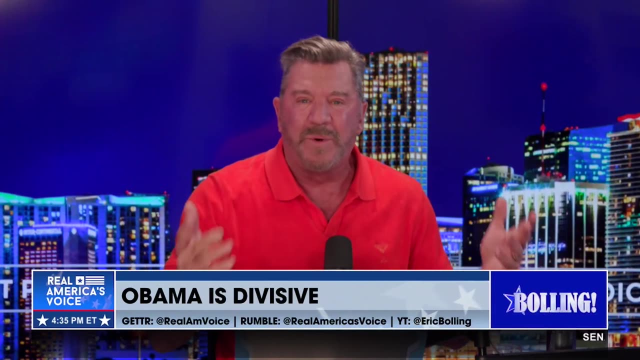 OBAMA CONTINUES TO DIVIDE THE NATION