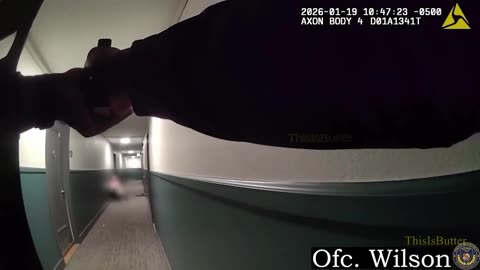 A woman who was threatening a Baltimore officer with a large knife is shot in the leg