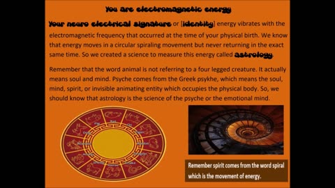 You are electromagnetic energy