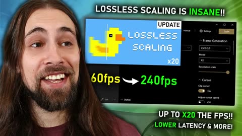 Lossless Scaling vs. AI upscaling