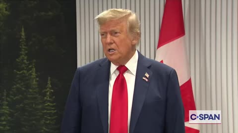 President Trump Meets With Canadian Prime Minister, Takes Questions From Press