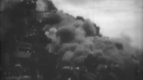 FIRE FIGHTING AND BATTLE... - FIRE FIGHTING AND BATTLE DAMAGE ABOARD USS BUNKER HILL - 428-npc-12309