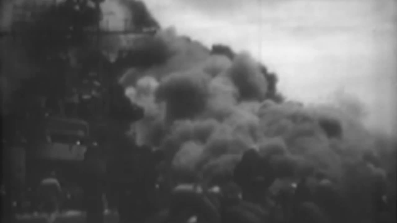 FIRE FIGHTING AND BATTLE... - FIRE FIGHTING AND BATTLE DAMAGE ABOARD USS BUNKER HILL - 428-npc-12309