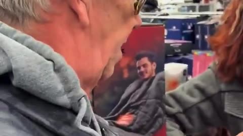 Elderly white man in America harassed for being white