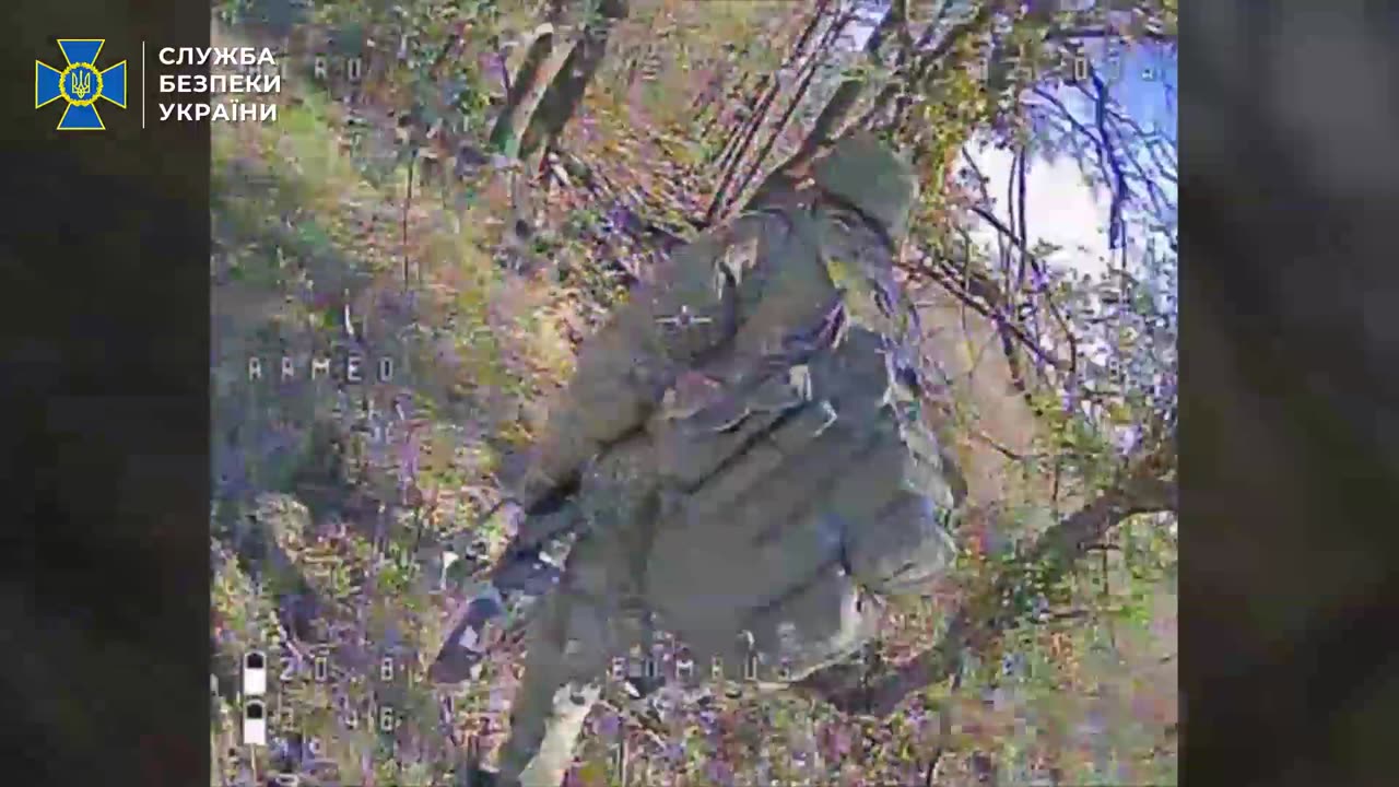 Russian Soldiers Throwing Everything but the Kitchen Sink at SBU Drones