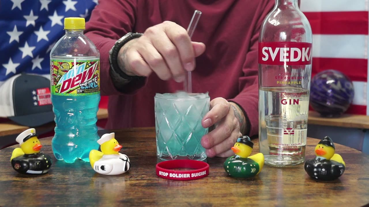 Mark Pare - Svedka Strawberry Pineapple Gin & Mtn Dew Inifinite Swirl