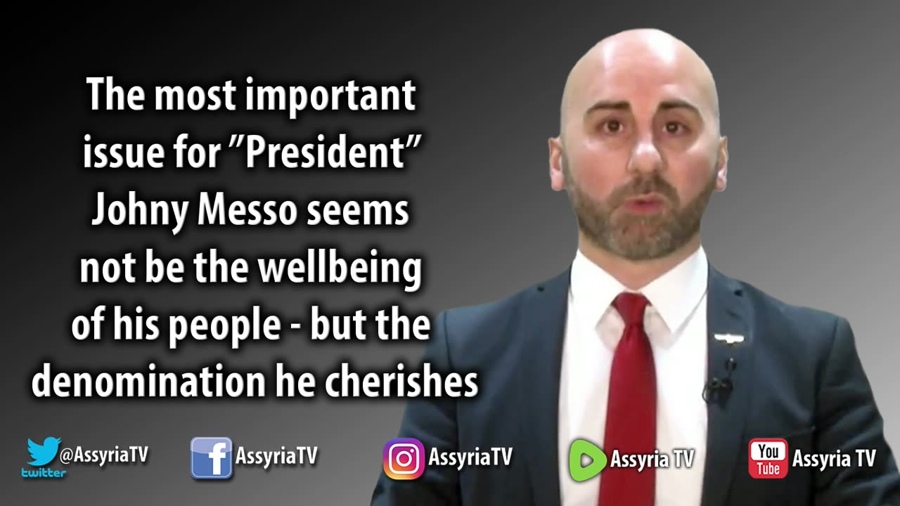 The most important issue for ”President” Johny Messo seems not be the wellbeing of his people - but the denomination he cherishes