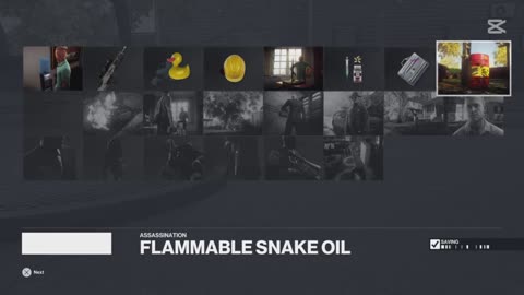 Hitman 3- Flammable Snake Oil (Challenge)