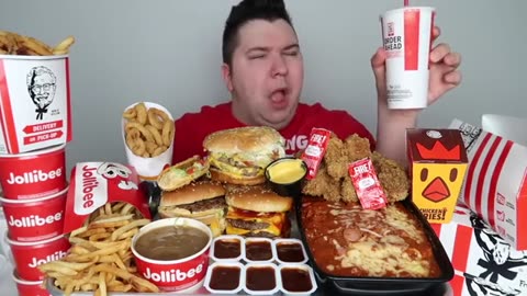 How Much I Weigh Now.... McDonald''s, KFC, Taco Bell, Burger King, Jollibee_part1