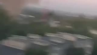Wild Footage of Ukrainian Long-Range Attack Drone Smashing to Optics Plant in Rostov