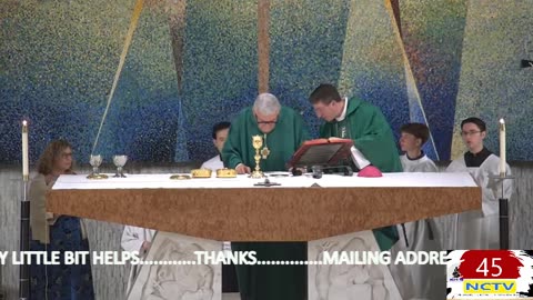 NCTV45 CATHOLIC MASS FROM HOLY SPIRIT PARISH (ST VITUS SITE) 9 AM SUNDAY JULY 20 2025