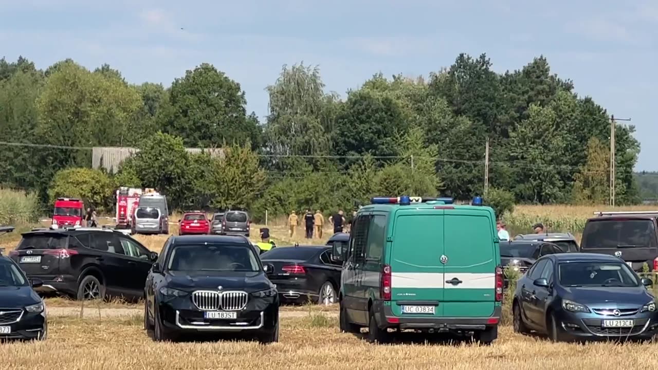 A russian army military drone struck Poland