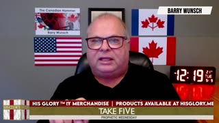 Barry Wunsch Releases Prophetic Decrees for the Global Wealth Transfer | Take FiVe! - 9/10/25