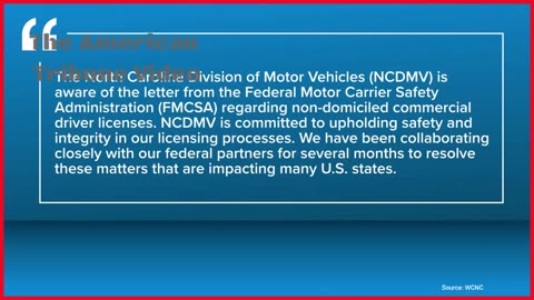 Trump Admin Exposes How Purple State is Betraying Americans, Issuing CDLs to Non-Americans