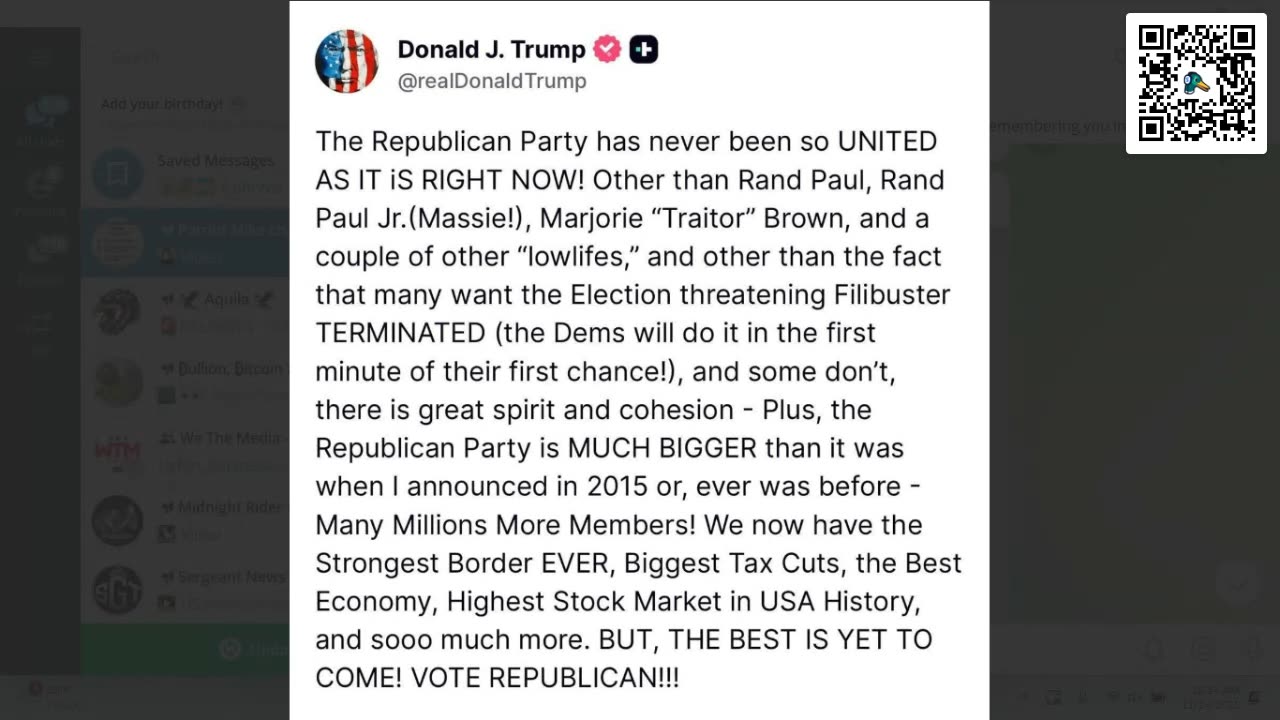 PATRIOT MIKE SHOW November 24, 2025