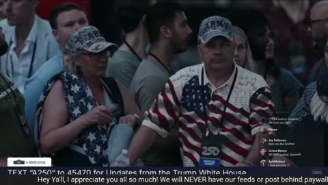 Livestram from Whitehouse! Military Parade!!