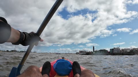 Kayak Ride on The South Side, Portugal - Margem Sul, S02E01 Seixal 23th MAR 2k25 Part 2