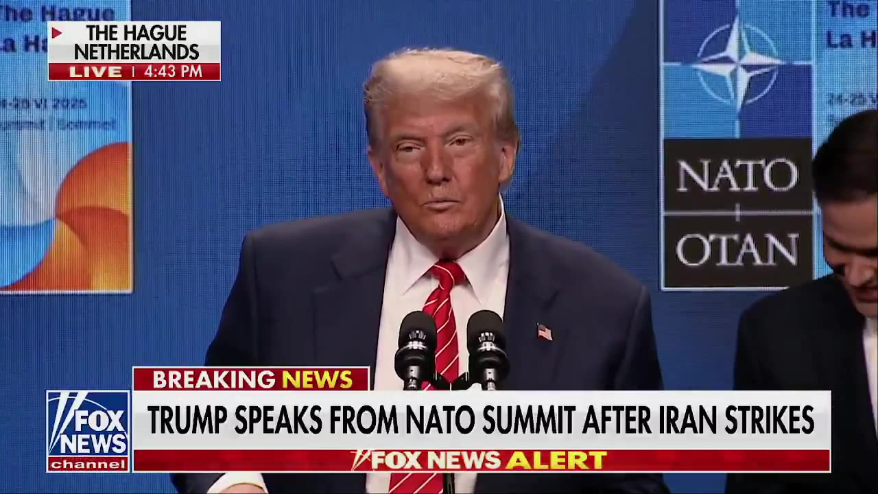 Marco Rubio loses his composure when reporter asks Trump about being called 'daddy' by NATO chief