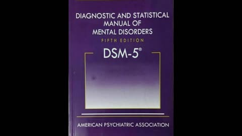 DSM Manual of Disorders