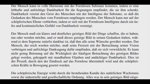 SolayasErkenntnisse - Wallace D Wattles - 17 - Zusammenfassung der Wissenschaft des Reich werdens