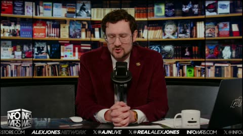 INFOWARS LIVE - 3/18/25: The American Journal with Harrison Smith / The Alex Jones Show / The War Room With Owen Shroyer