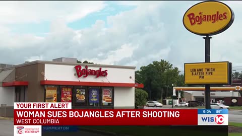 Bullets fly at Bojangles