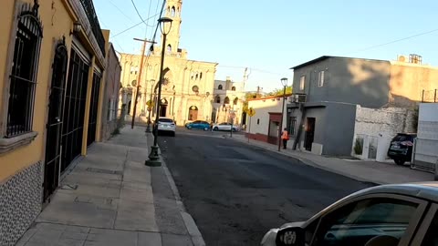 Walking in Historic Downtown of Hermosillo Sonora Mexico