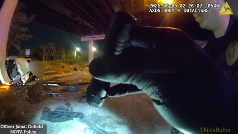 2 die in crash under I-95 overpass in Baltimore following pursuit with MDTA officer