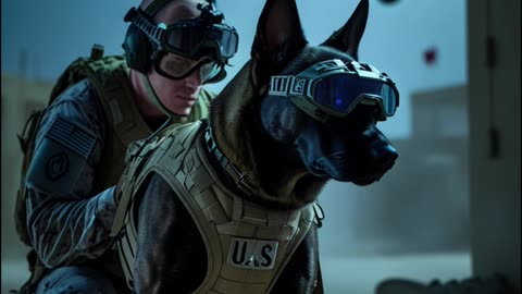 Cairo: The Navy SEAL Dog Who Helped Hunt Osama bin Laden 🐕‍🦺🇺🇸