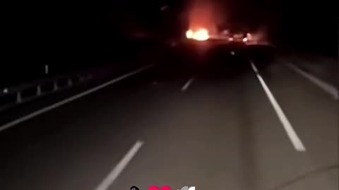 💔🕊️ #RIPDiogoJota: Lamborghini Huracán calcinado tras siniestro en la A-52