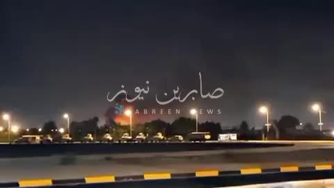 Explosion at the US Base Camp Taji, Iraq