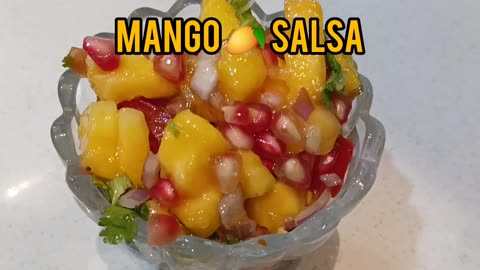 Mango 🥭 Salsa || Healthy & Tasty Breakfast || best mango salad recipe easy and #healthy #breakfast