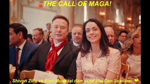 Shivon Zilis và Elon Musk tại đám cưới của Dan Scavino. ❤️