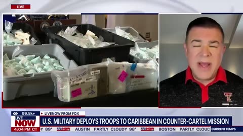 U.S. military deploys troops to Caribbean to fight against drug cartels
