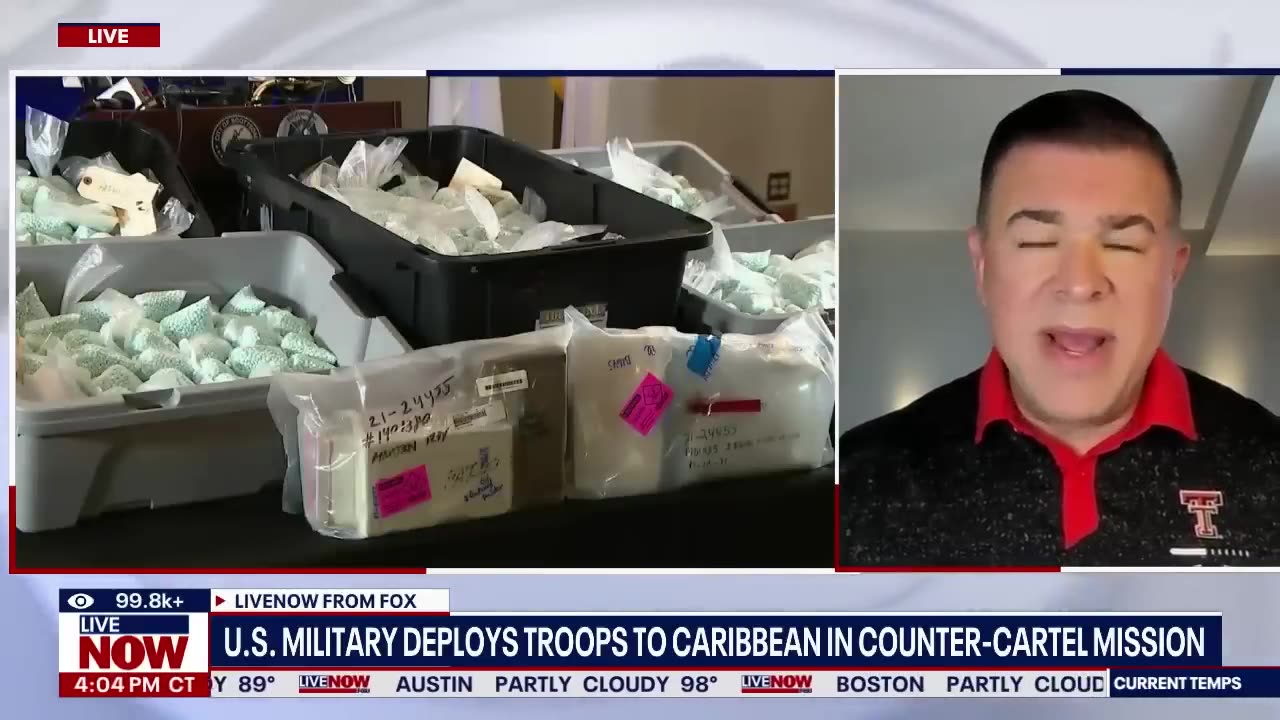 U.S. military deploys troops to Caribbean to fight against drug cartels
