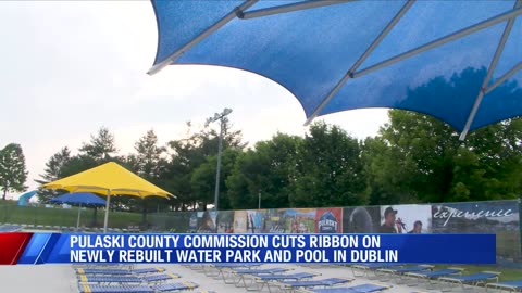 Evelyn Alexander Water Park welcomes back visitors during ribbon cutting ceremony