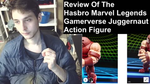 Outtake #3,174 Of The Review Of The Hasbro Marvel Legends Gamerverse Juggernaut Action Figure