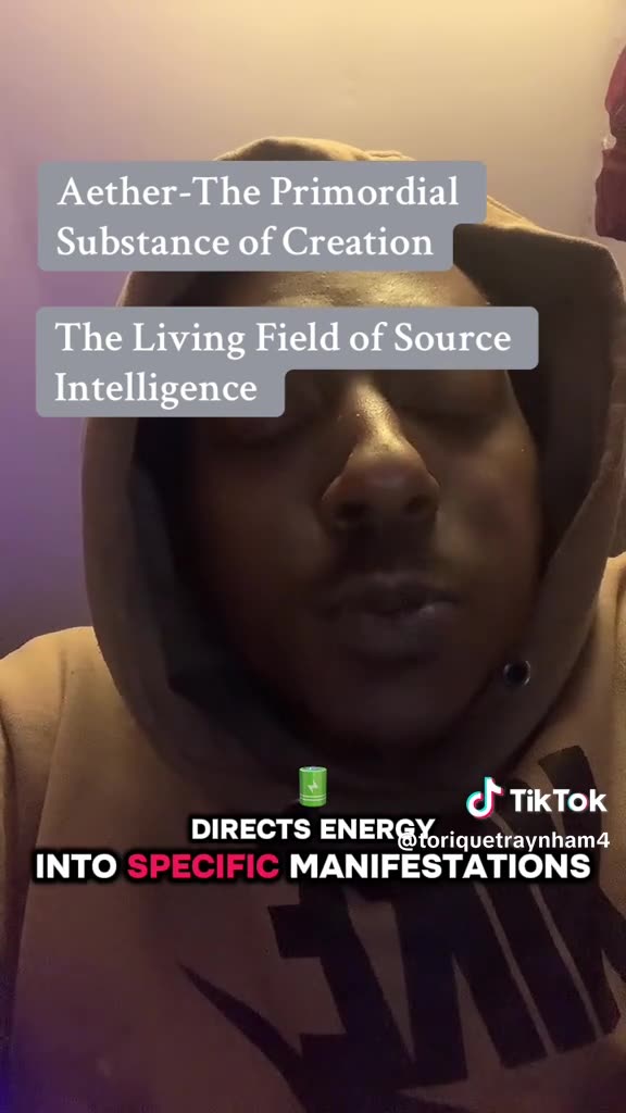 Aether - The Primordial Substance of CREATION. The Living Field of Source Intelligence.