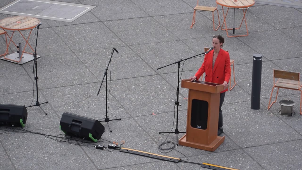 Seattle Woman's Handmaid March with Trans and Mayoral Candidate Katie Wilson w/ Choe Interview drop