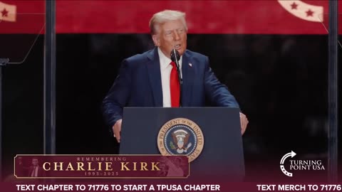 . @POTUS : "Shortly before Charlie arrived on campus the day he was assassinated, a staff