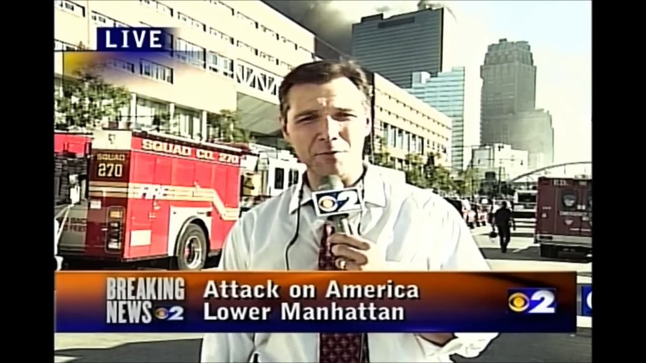 ZERO VIEWS IS SUSPICIOUS! WTC7 Damage Fires & Collapse Vince DeMentri WCBS Raw Footage & Reports