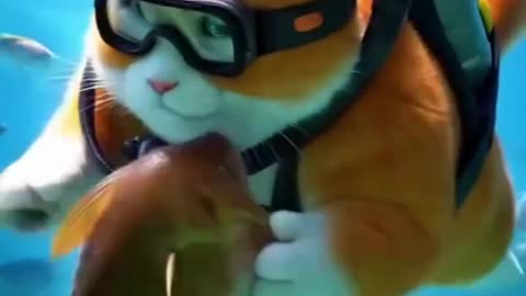 Amazing story of cat vs cat titanic #titanic