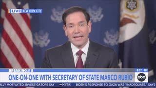 Marco Rubio Shuts Down George Stephanopoulos' Narrative That Cutting Foreign Aid Killed People