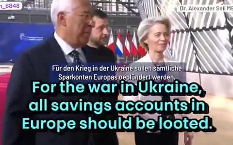 Ursula von Leyen is being trashed here by AfD.