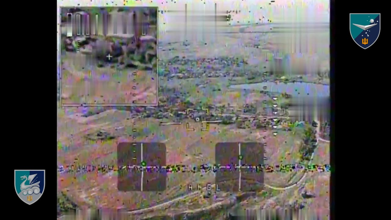Russian Towed Howitzer is Spotted and Destroyed