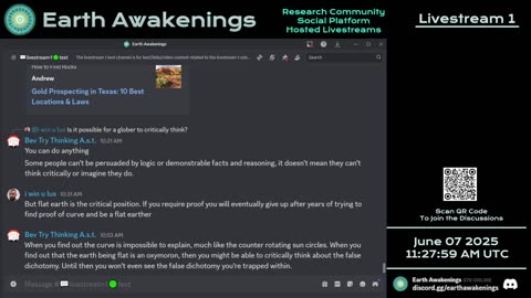 Earth Awakenings - Livestream 1 - #3214