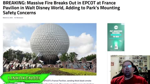 Epcot Center Had A Fire Incident In The France Pavilion Area