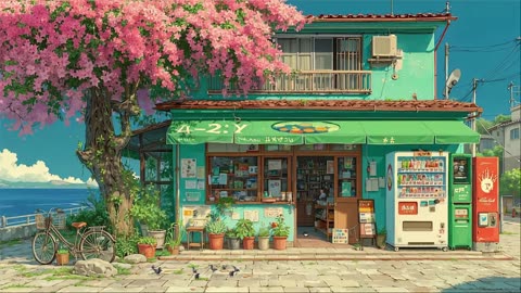 Japanese Summer Lofi 🌊 | Chill Beach Beats & Coastal Vibes